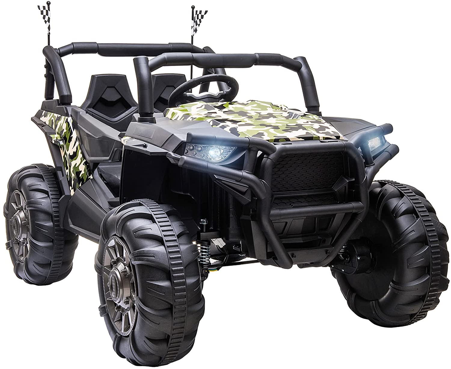 Power Wheels For Off Road Get All You Need   Aosom Electric Ridqe On Cars 