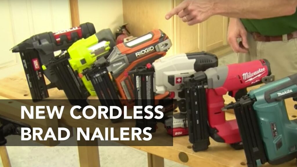 Best Cordless Brad Nailers